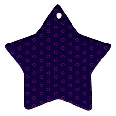 Dark Tech Fruit Pattern Ornament (star) by jumpercat