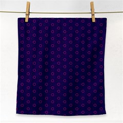 Dark Tech Fruit Pattern Face Towel by jumpercat