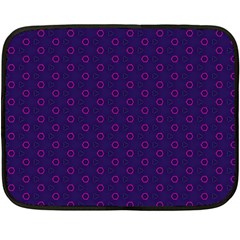 Dark Tech Fruit Pattern Double Sided Fleece Blanket (mini)  by jumpercat