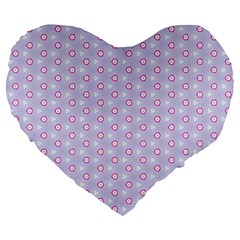 Light Tech Fruit Pattern Large 19  Premium Flano Heart Shape Cushions by jumpercat