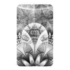 Black And White Fanned Feathers In Halftone Dots Memory Card Reader by jayaprime