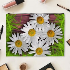 Flowers Flower Background Design Cosmetic Bag (xl) by Sapixe