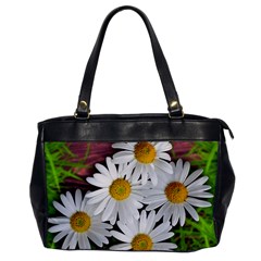 Flowers Flower Background Design Office Handbags by Sapixe