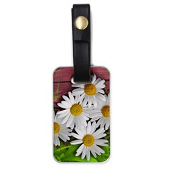 Flowers Flower Background Design Luggage Tags (one Side)  by Sapixe