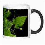 Decoration Green Black Background Morph Mugs Right