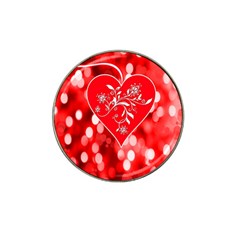 Love Romantic Greeting Celebration Hat Clip Ball Marker (4 Pack) by Sapixe