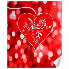 Love Romantic Greeting Celebration Canvas 16  X 20   by Sapixe