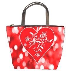 Love Romantic Greeting Celebration Bucket Bags by Sapixe