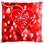 Love Romantic Greeting Celebration Standard Flano Cushion Case (Two Sides) Front