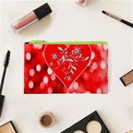 Love Romantic Greeting Celebration Cosmetic Bag (XS) Front