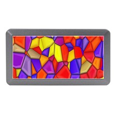 Mosaic Tiles Pattern Texture Memory Card Reader (mini) by Sapixe