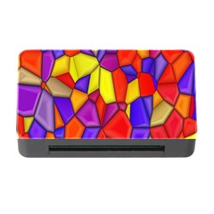 Mosaic Tiles Pattern Texture Memory Card Reader With Cf by Sapixe