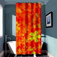 Background Reason Pattern Design Shower Curtain 36  X 72  (stall)  by Sapixe