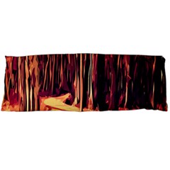 Forest Autumn Trees Trail Road Body Pillow Case (dakimakura) by Sapixe