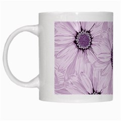 Background Desktop Flowers Lilac White Mugs by Sapixe