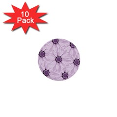 Background Desktop Flowers Lilac 1  Mini Buttons (10 Pack)  by Sapixe