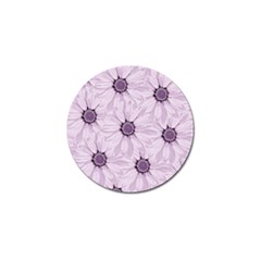 Background Desktop Flowers Lilac Golf Ball Marker by Sapixe