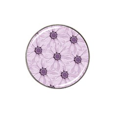 Background Desktop Flowers Lilac Hat Clip Ball Marker by Sapixe