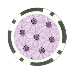 Background Desktop Flowers Lilac Poker Chip Card Guard (10 Pack) by Sapixe