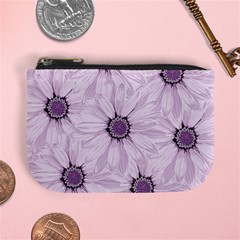 Background Desktop Flowers Lilac Mini Coin Purses by Sapixe