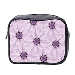 Background Desktop Flowers Lilac Mini Toiletries Bag 2-side by Sapixe