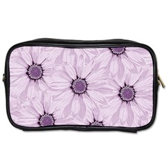 Background Desktop Flowers Lilac Toiletries Bags by Sapixe