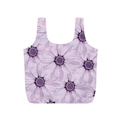 Background Desktop Flowers Lilac Full Print Recycle Bags (s)  by Sapixe