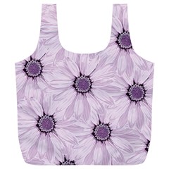 Background Desktop Flowers Lilac Full Print Recycle Bags (l)  by Sapixe