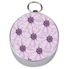 Background Desktop Flowers Lilac Silver Compasses by Sapixe