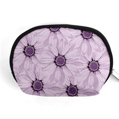 Background Desktop Flowers Lilac Accessory Pouches (medium)  by Sapixe