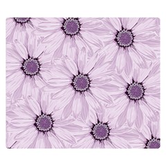 Background Desktop Flowers Lilac Double Sided Flano Blanket (small)  by Sapixe