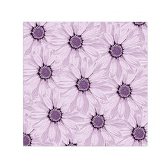 Background Desktop Flowers Lilac Small Satin Scarf (square) by Sapixe