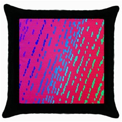 Background Desktop Mosaic Raspberry Throw Pillow Case (black) by Sapixe