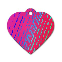 Background Desktop Mosaic Raspberry Dog Tag Heart (one Side) by Sapixe