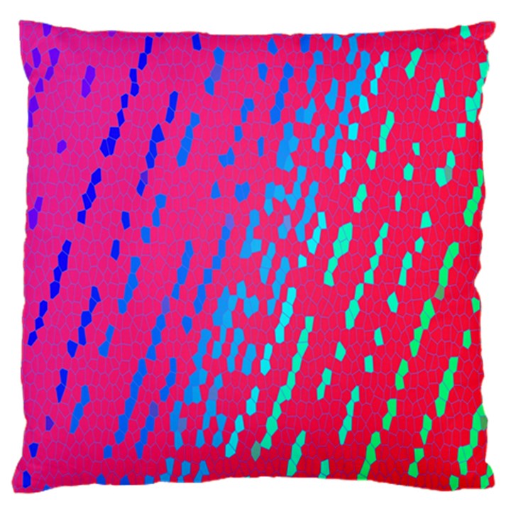 Background Desktop Mosaic Raspberry Large Cushion Case (Two Sides)