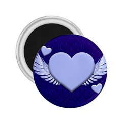 Background Texture Heart Wings 2 25  Magnets