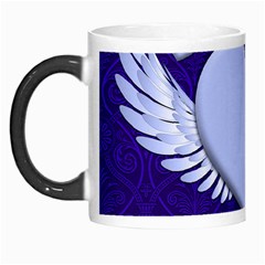 Background Texture Heart Wings Morph Mugs