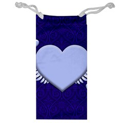 Background Texture Heart Wings Jewelry Bags