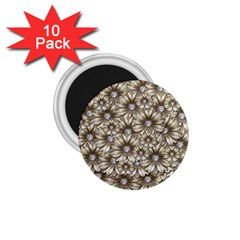 Background Flowers 1 75  Magnets (10 Pack)  by Sapixe