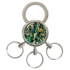 Porch Door Stairs House 3-ring Key Chains by Sapixe