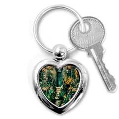 Porch Door Stairs House Key Chains (heart)  by Sapixe