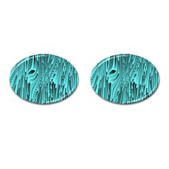 Design Backdrop Abstract Wallpaper Cufflinks (oval) by Sapixe