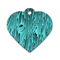 Design Backdrop Abstract Wallpaper Dog Tag Heart (one Side) by Sapixe