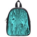 Design Backdrop Abstract Wallpaper School Bag (Small) Front