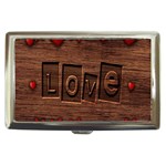 Background Romantic Love Wood Cigarette Money Cases Front