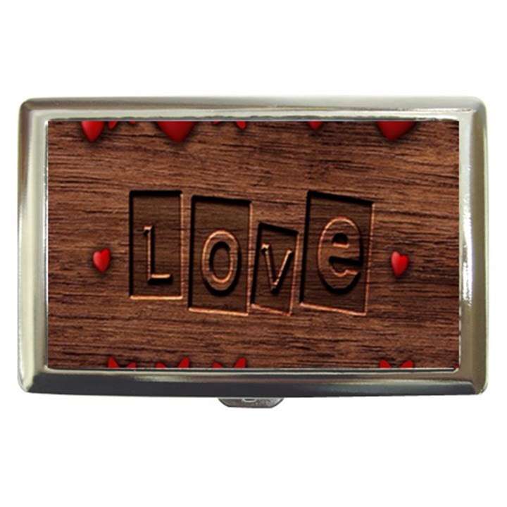 Background Romantic Love Wood Cigarette Money Cases