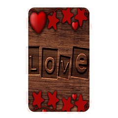 Background Romantic Love Wood Memory Card Reader by Sapixe