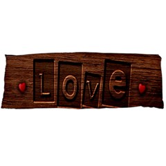 Background Romantic Love Wood Body Pillow Case (dakimakura) by Sapixe