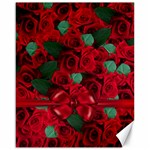 Floral Flower Pattern Art Roses Canvas 16  x 20   15.75 x19.29  Canvas - 1