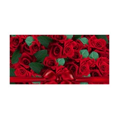 Floral Flower Pattern Art Roses Yoga Headband